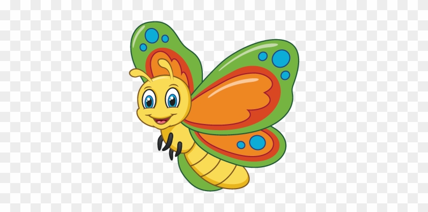 Caterpillars And Butterflies Are A Beautiful And Fascinating - Caterpillar To Butterfly Cartoon #396626