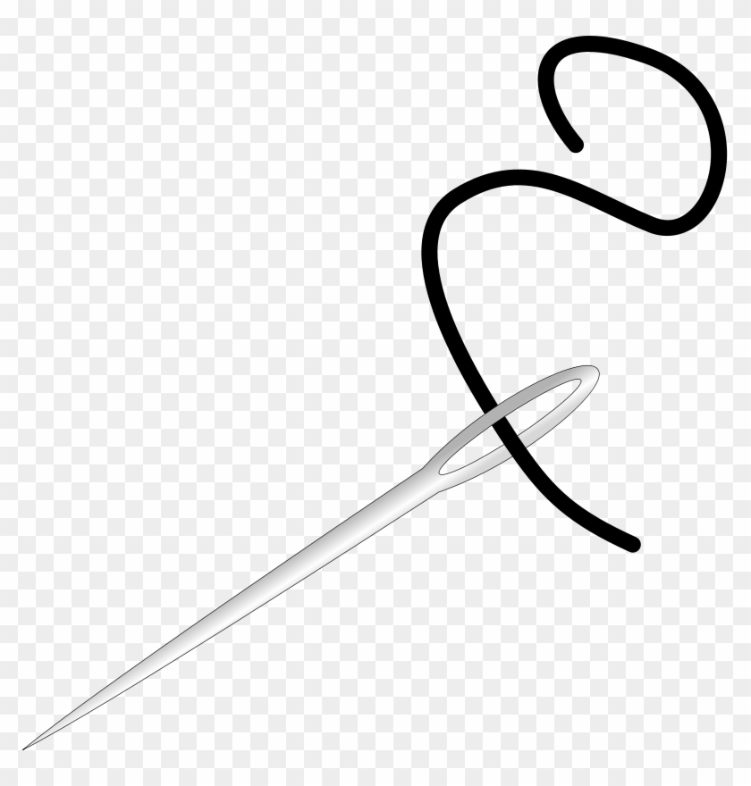 Sewing Clip Art Download - Needle And Thread Clip Art #396653