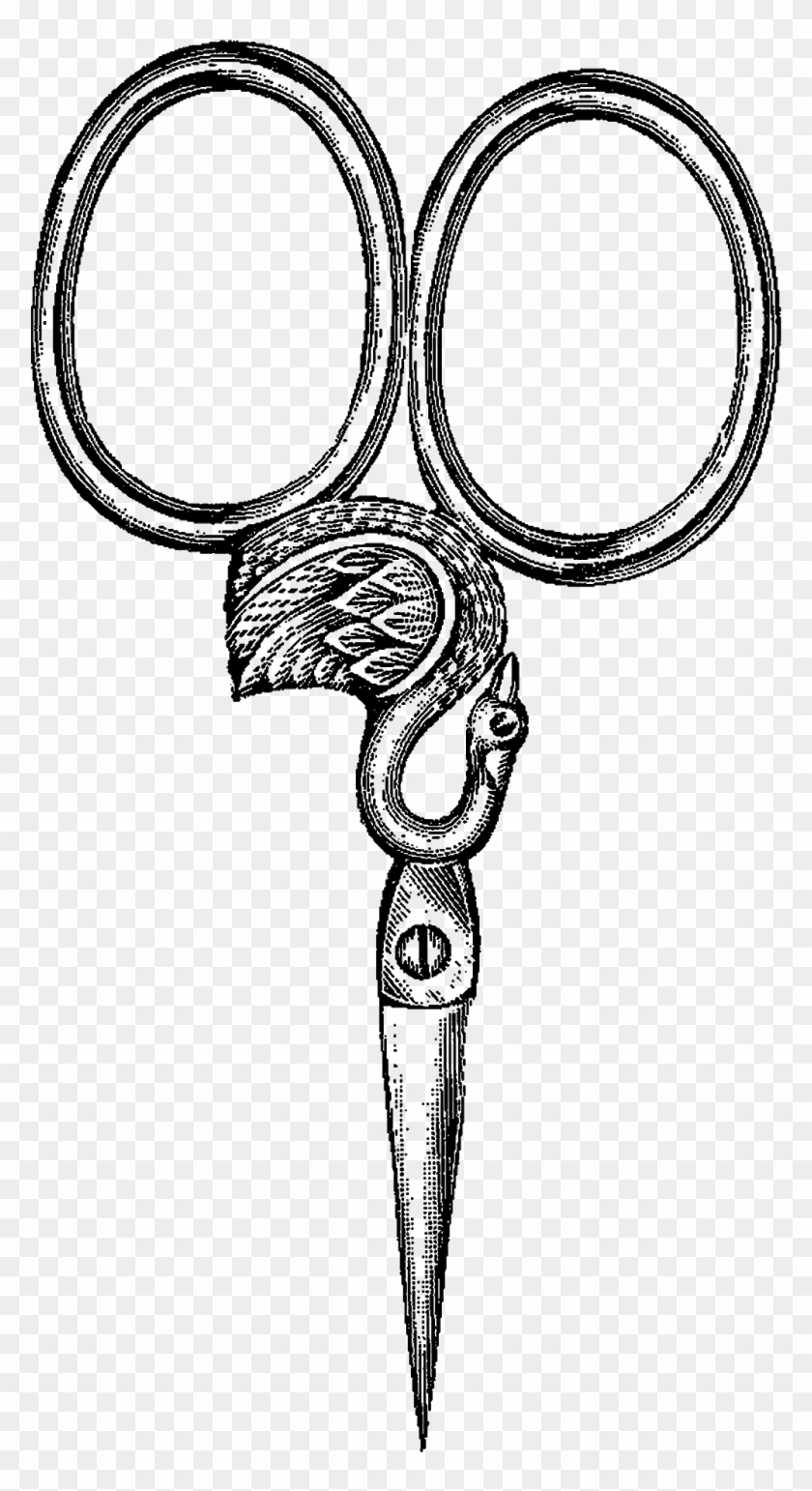 Scissors Sewing Clip Art Digital - Scissors #396722