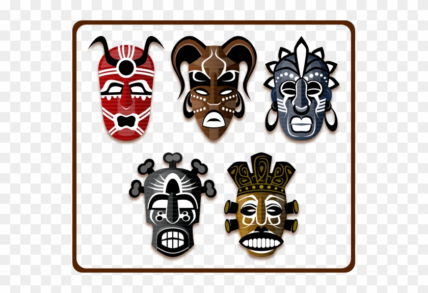 Tribal Masks Scalable Vector Graphics Svg - Tribe Masks #396749