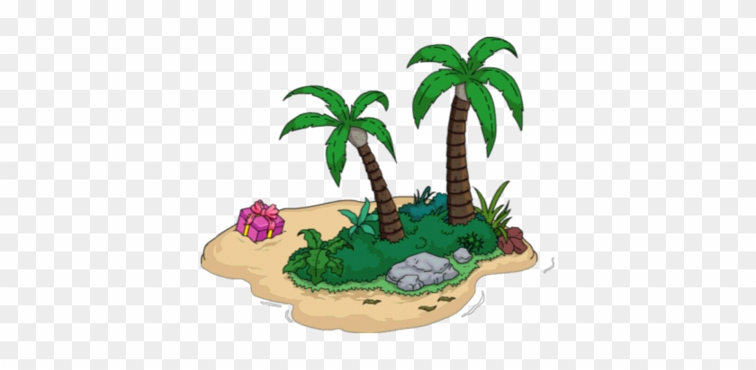 Tropical Island Smallisland02 Transimage Smallisland03 - Small Island The Simpsons #396770