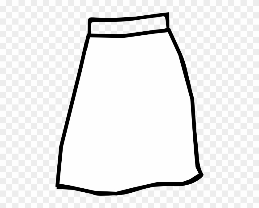 White Skirt Clip Art At Clker - Project #396837