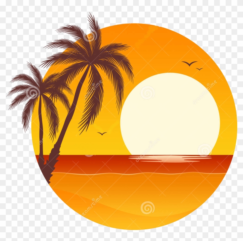 Sunset Clipart Summer - Sunset Png #396884