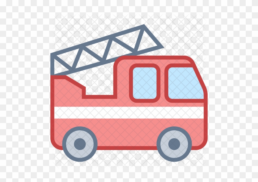 Red Fire Engine Icon, Png Clipart Image - Fire Engine #396954