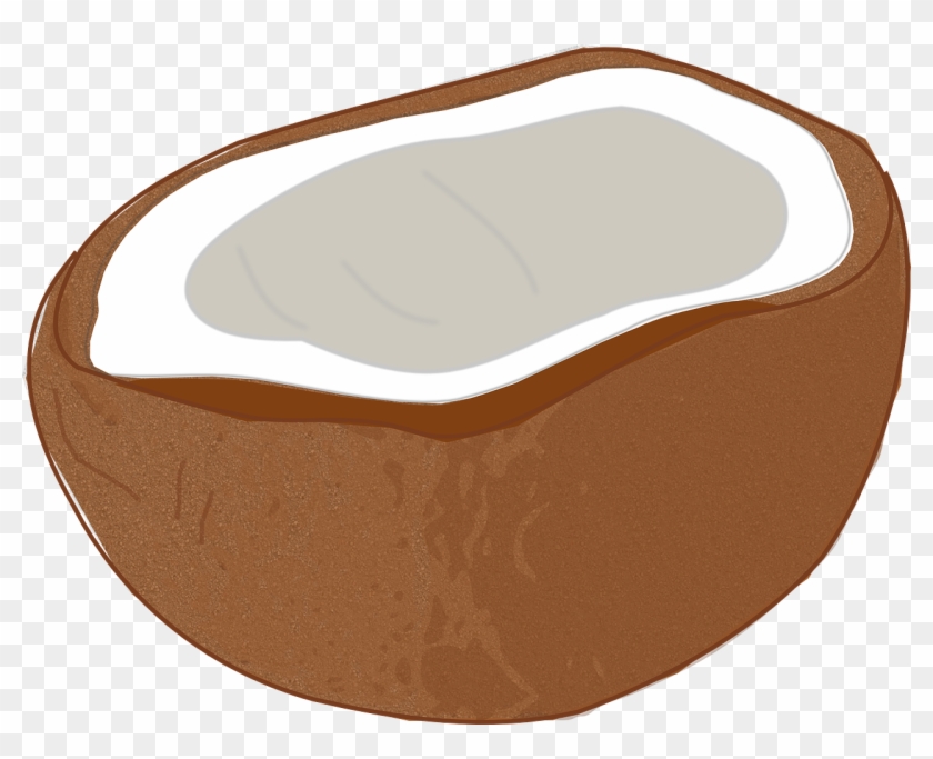 Coconut, Coco, Tropical, White, Nut, Exotic, Palm - Clip Art #396970