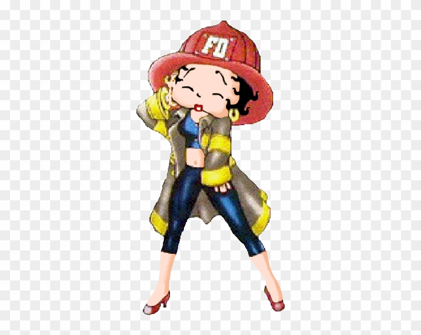Betty Boop Pictures, Fire Fighters, Bb, Firefighters, - Betty Boop Firefighter #397033