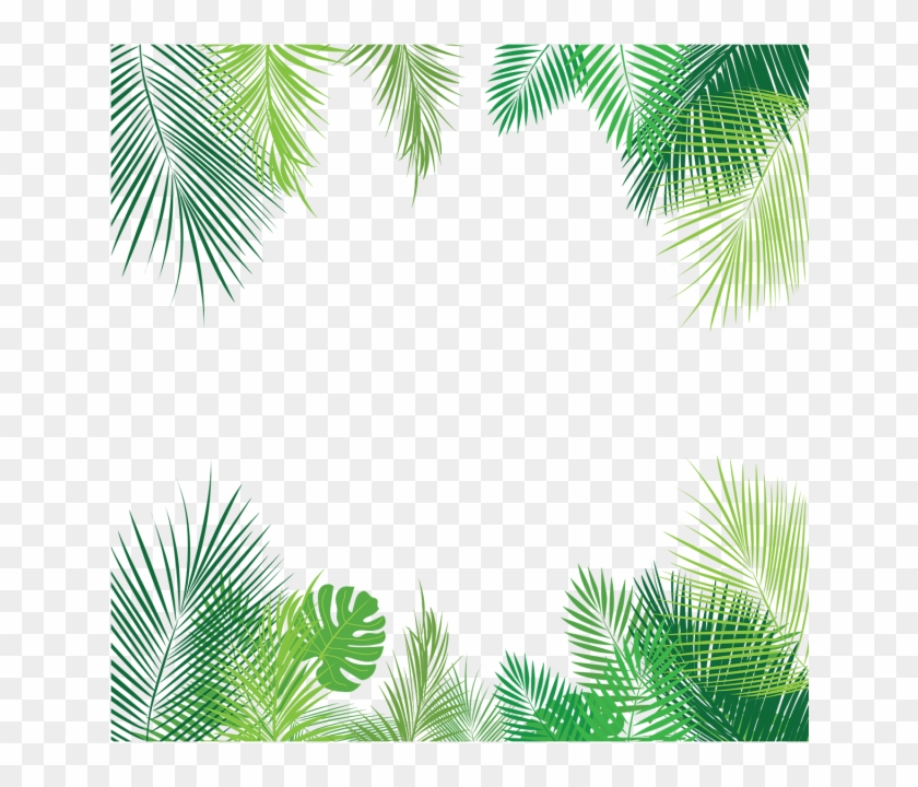 Tropical Palm Leaves Png, Palm, Tropical Leaves, Leaves - Tropical Jungle Background #397100