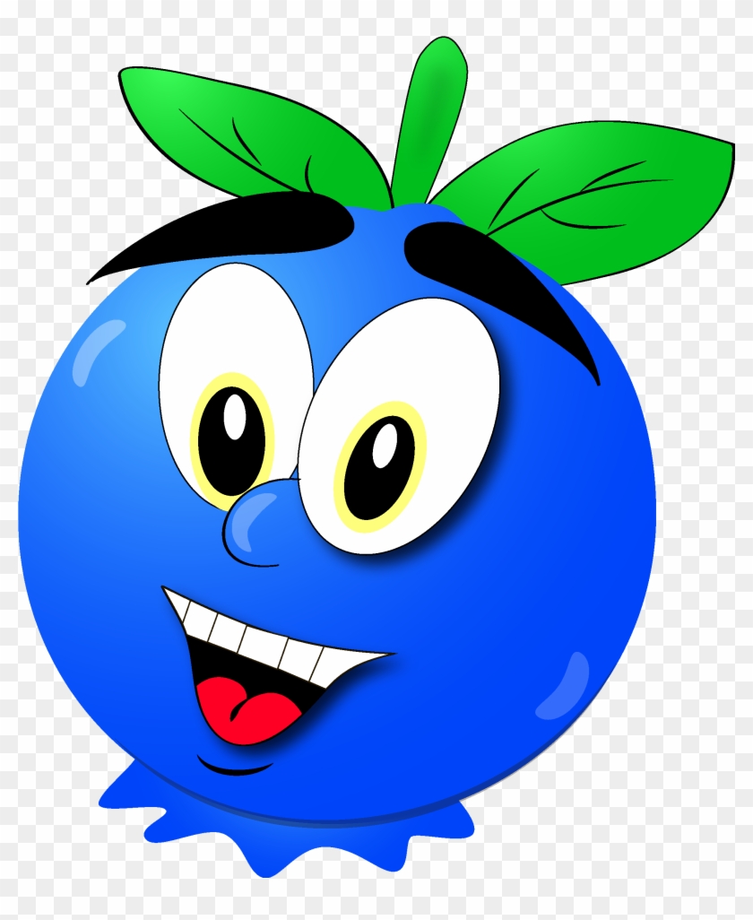 Moving Images - Blueberry Cartoon Png #397112