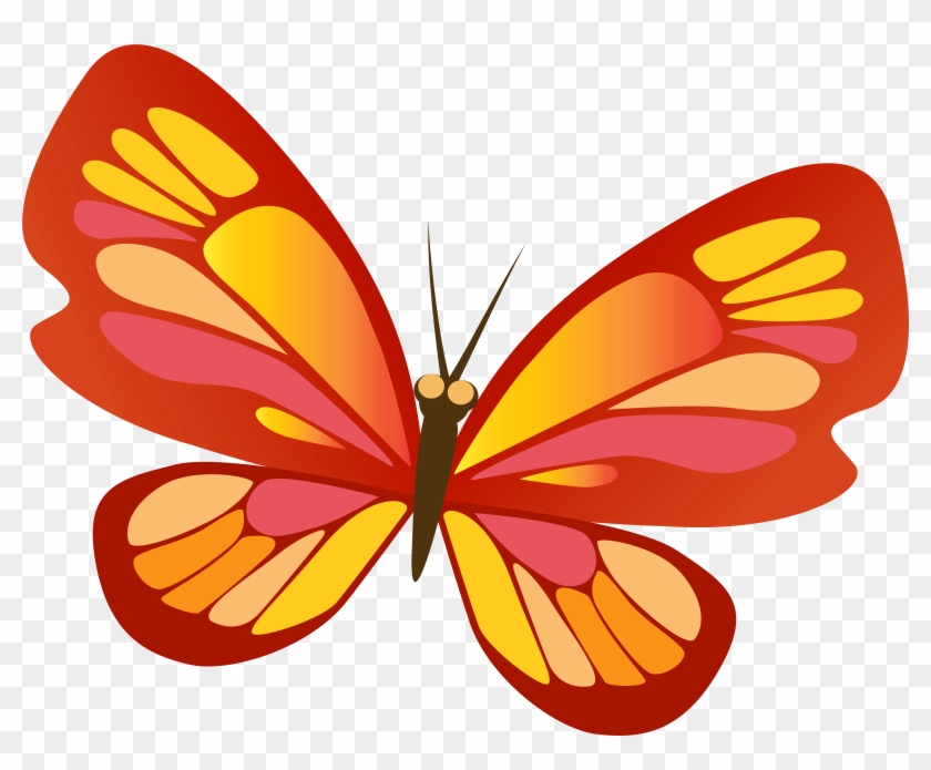 Butterfly Insect Clip Art - Butterfly Insect Clip Art #397195