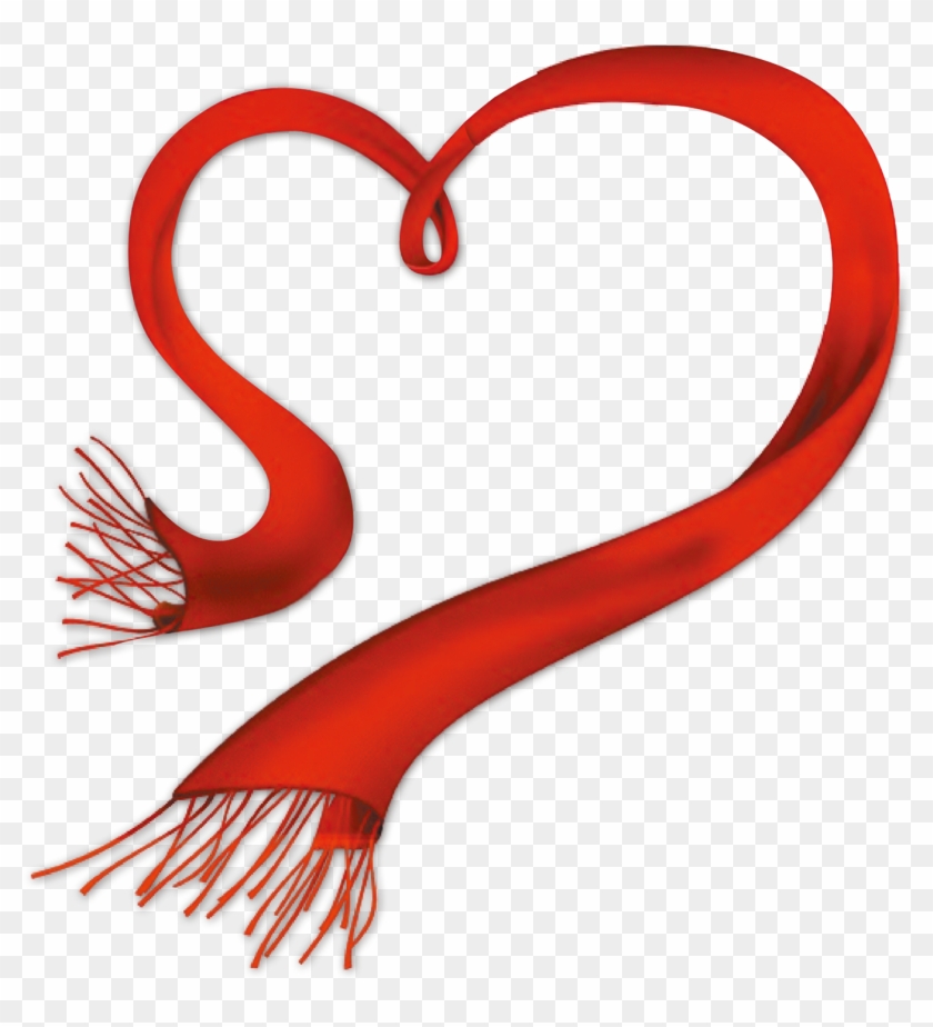 Scarf Red Clip Art - Scarf Red Clip Art #397206