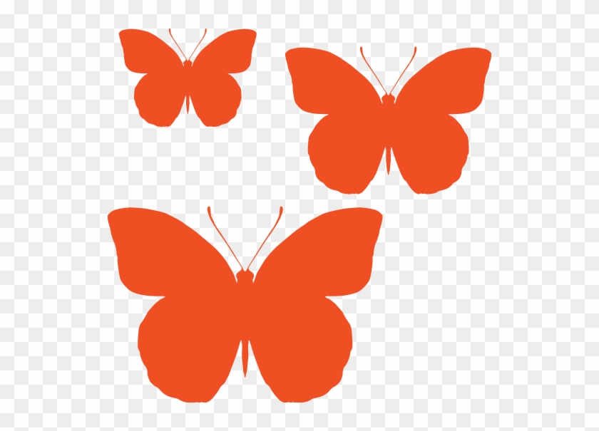 Butterflies - Coloured - Butterfly Vector Free #397217