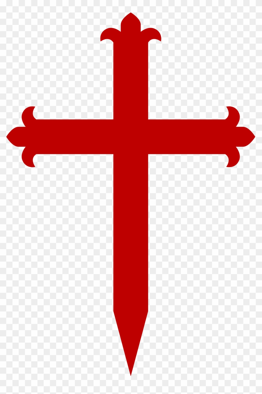 Religious Anchor Cliparts 14, Buy Clip Art - Krzyż Świętego Jakuba #397243