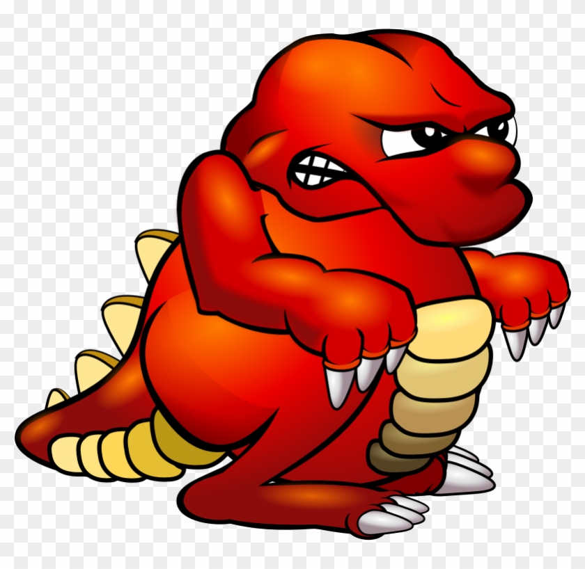 Cartoon Monster, Red - Cartoon Monster Png #397316