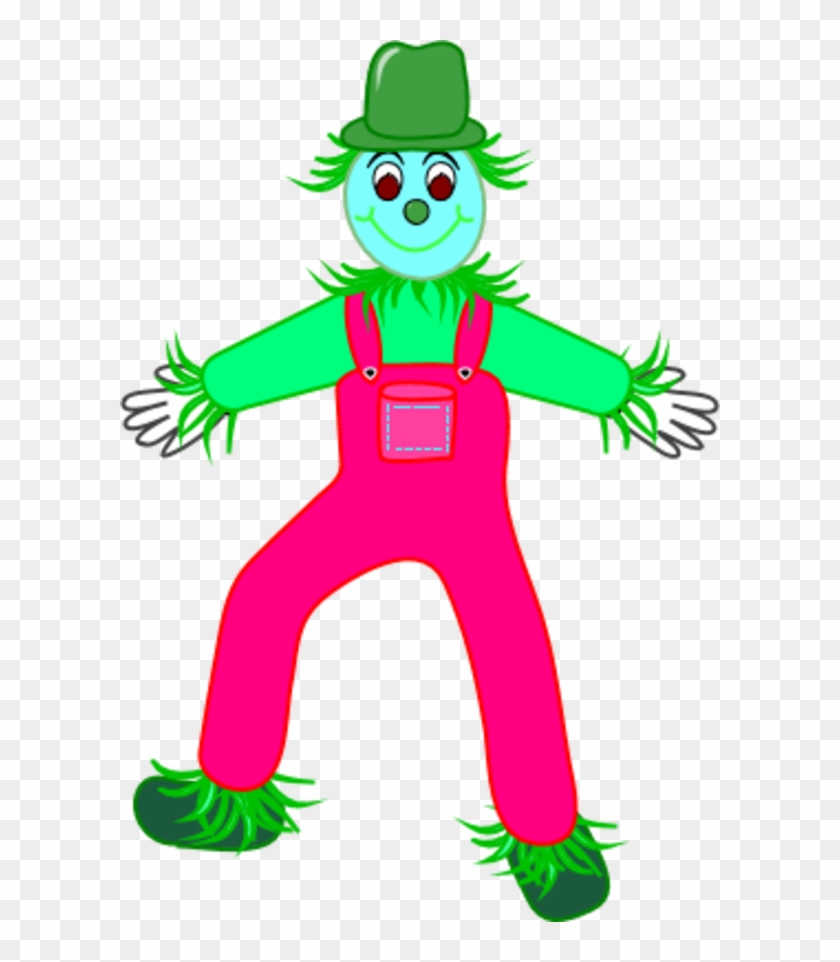 Vector Clip Art - Scarecrow Clip Art #397374