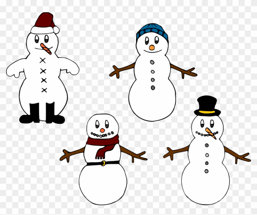 Funny Snowman Clipart 22, - Christmas Coloring: An Adult Christmas Coloring Book: #397442