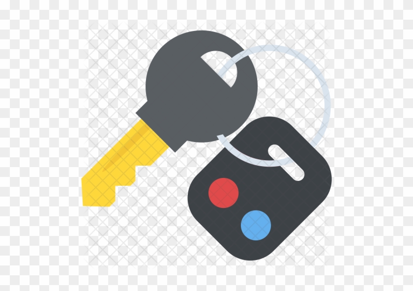 Car Key Icon - Key #397457