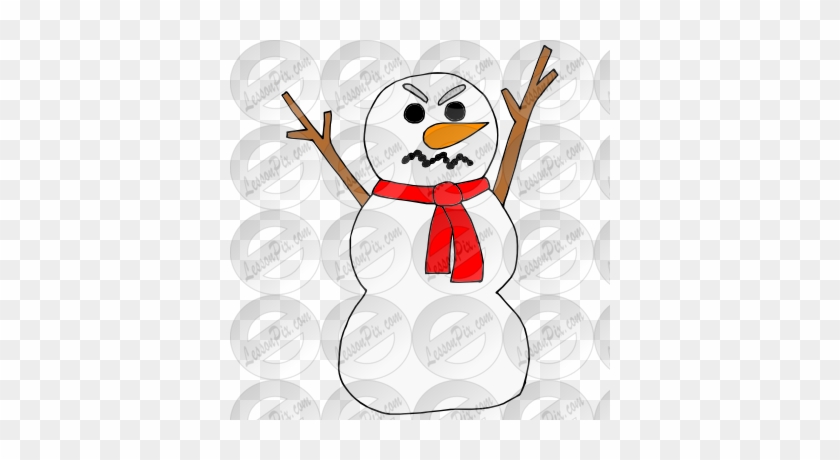 Snowman Clipart Angry - Classroom #397462