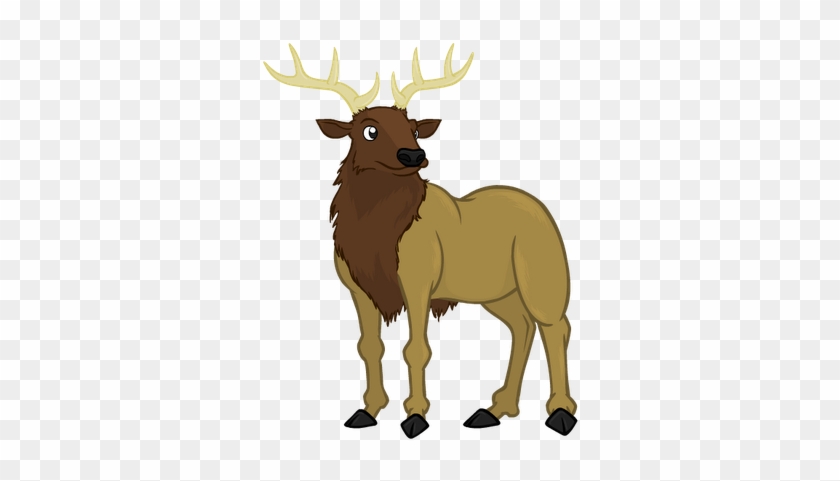 Wapiti Clipart - - Alphabet #397481