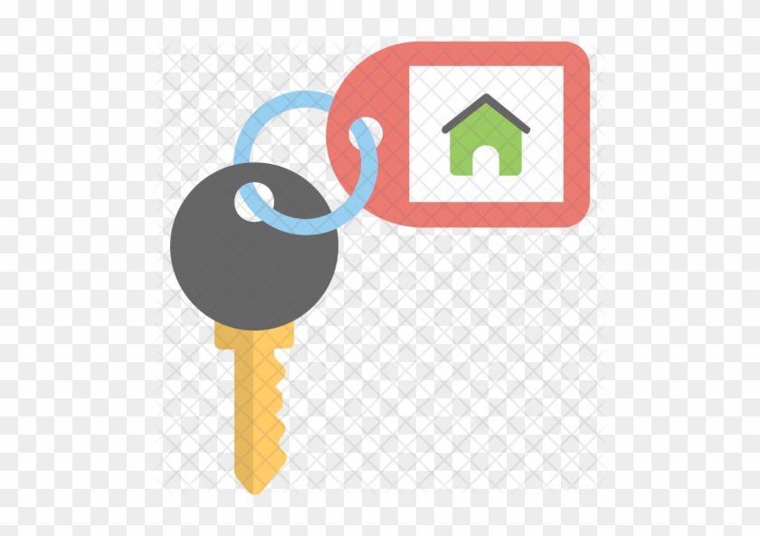 House Key Icon - Keychain #397508