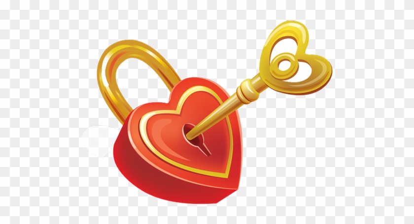 Heart-shaped Lock Icon - Lock #397519