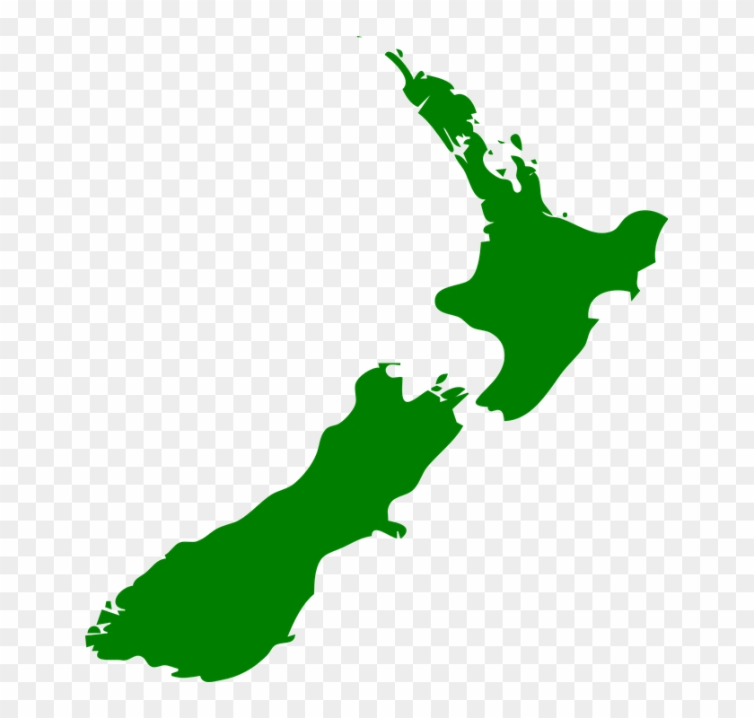 Island Png 12, Buy Clip Art - Map Of New Zealand #397591