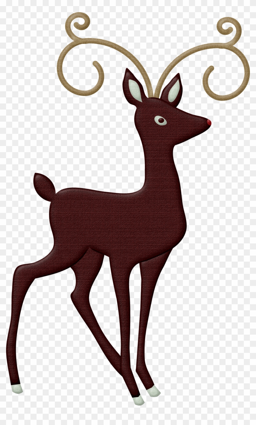 Christmas Reindeer Clip Art - Zoo #397665