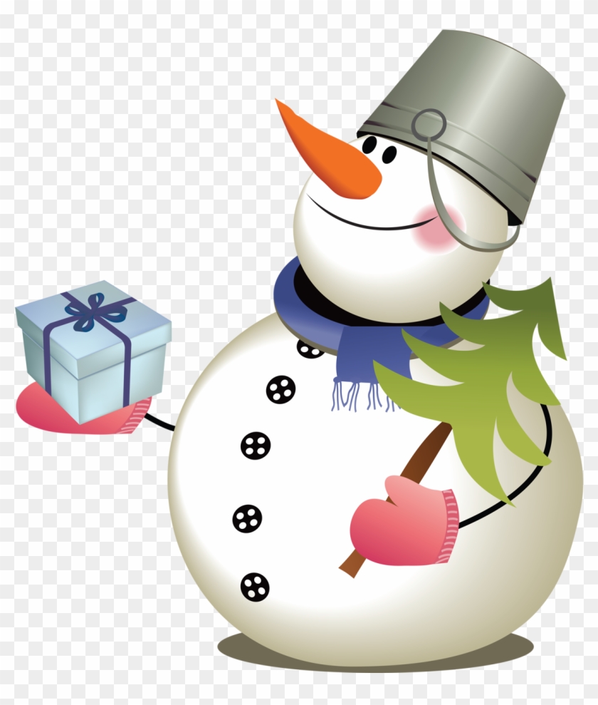 Album - Christmas Snow Man Vector #397666