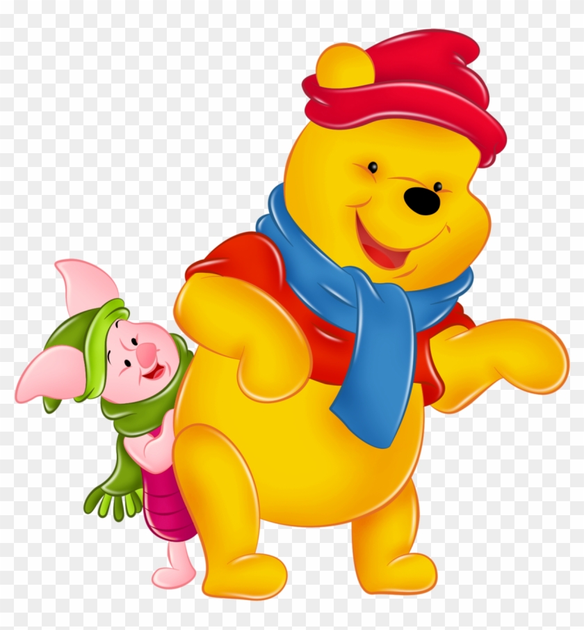 Winter Clipart Winnie Pooh - Winnie The Pooh With Hat #397674