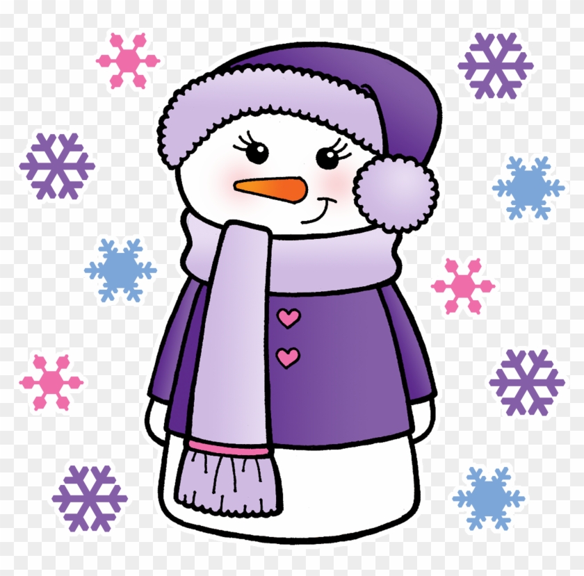 All The Images On This Page Are Copyright Free And - Snow Woman Clipart #397682
