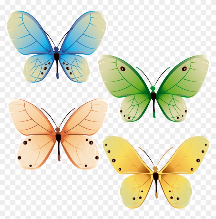 Butterfly Art Clip Art - Butterfly Art Clip Art #397784