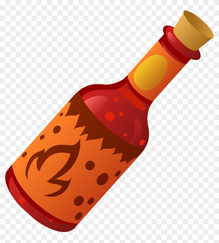 Clipart Food Hot N Fizzy Sauce - Hot Sauce Png #397772