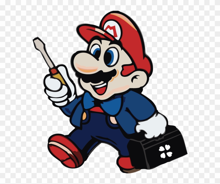 /vr/ - Retro Games - Mario Repair Png #397811