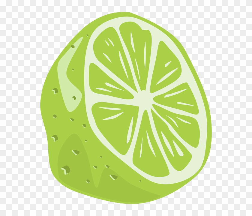Lime, Fruit, Food, Acidic, Citrus, Half, Fresh, Healthy - Lime Clipart #397820