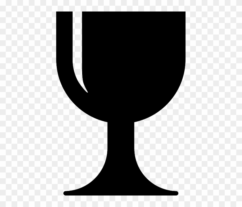Chalice Glass, Cup, Silhouette, Container, Kitchen, - Vector Chalice #397849