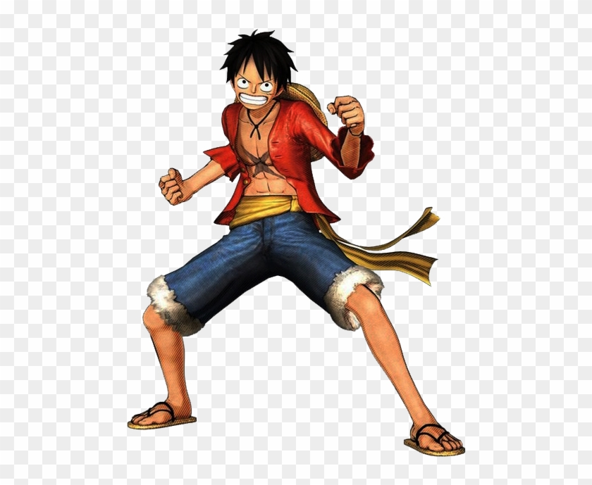One Piece Luffy Png Clipart - One Piece Main Character #397881