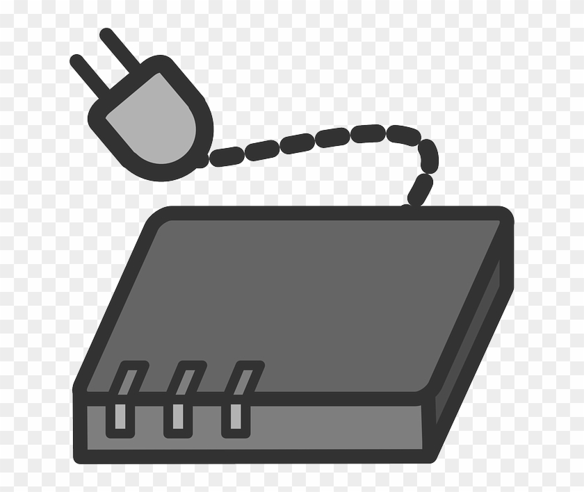 Icon Internet, Flat, Modem, Theme, Device, Icon - Modem Clipart #397882