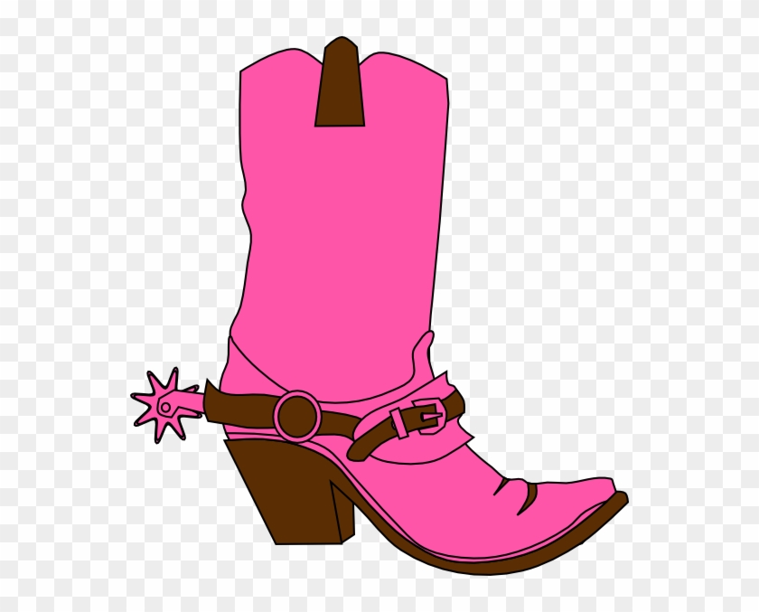 Cowgirl Hat And Boot Clip Art At Clker Com Vector Clip - Relay For Life Themes #397915