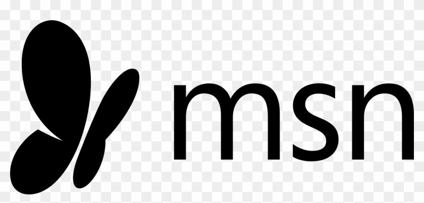 Msn Logo Black And White - Msn Logo 2014 #398045