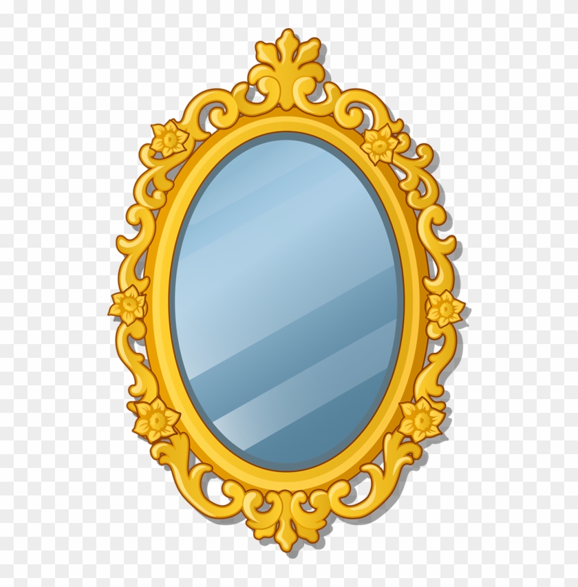 Gold Frames - Mirror Clipart #398125