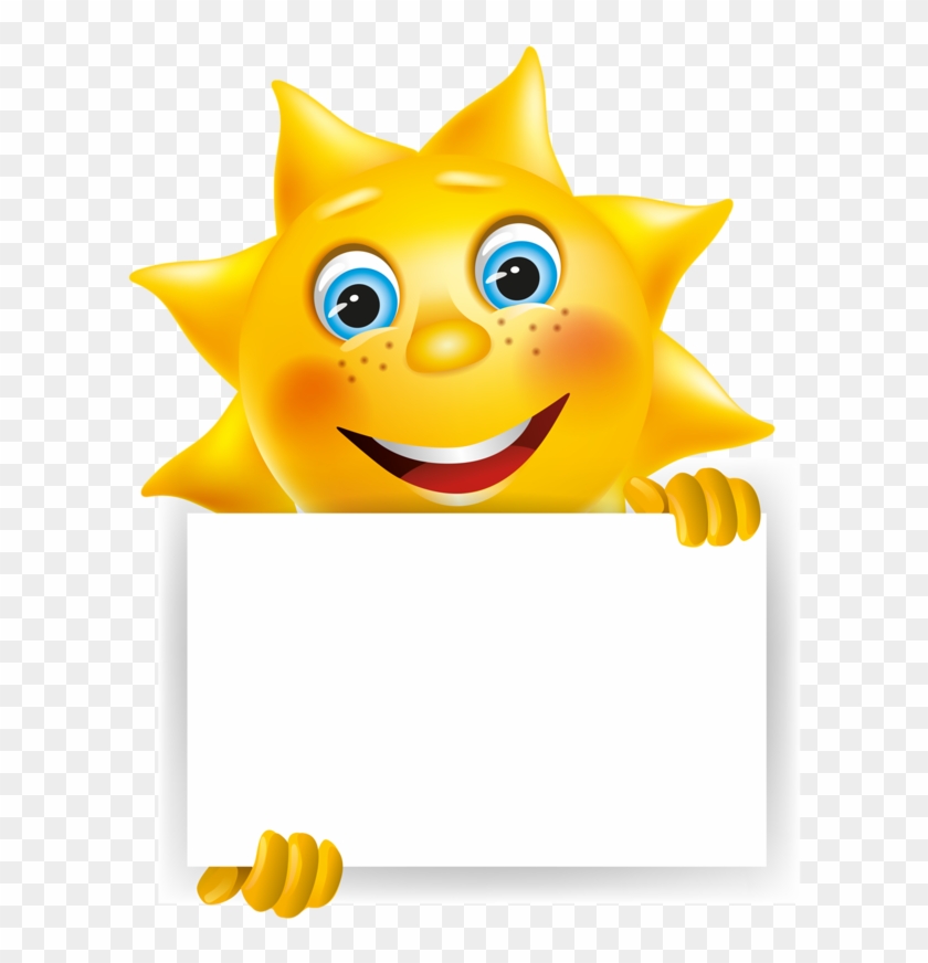 Clip Art School - Smiley Avec Une Pancarte #398167