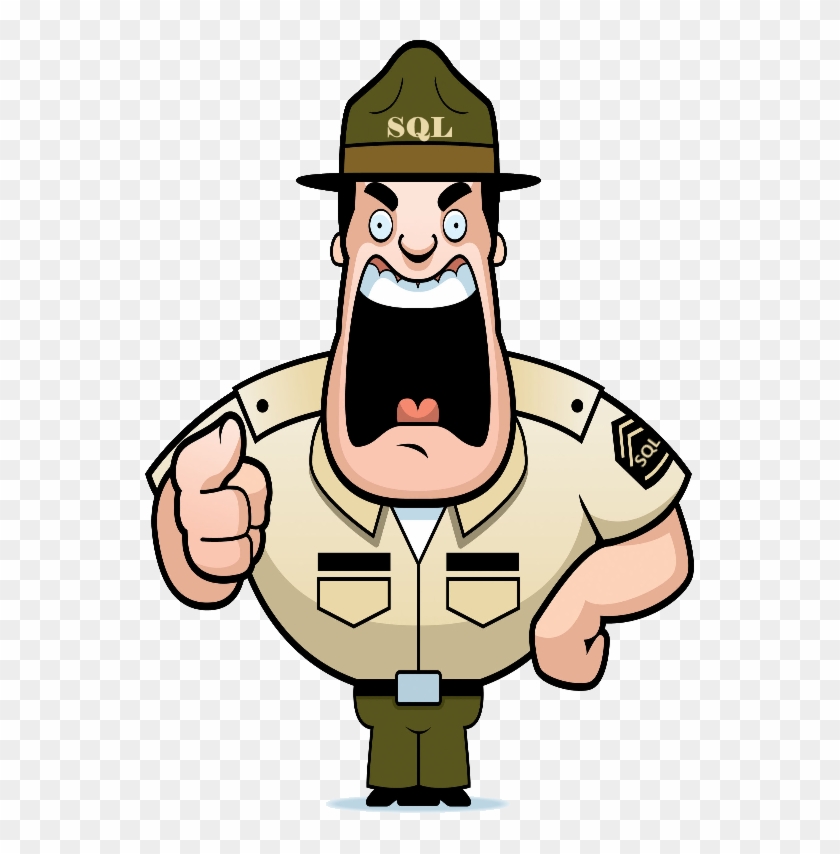 Sqlbasic Sarge - Drill Sergeant Clip Art #398224