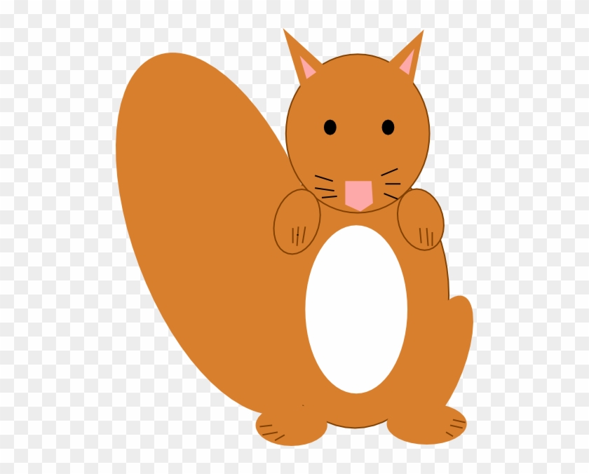 Brown Squirrel Clip Art At Vector Clip Art - Squirrel Clipart Face #398393