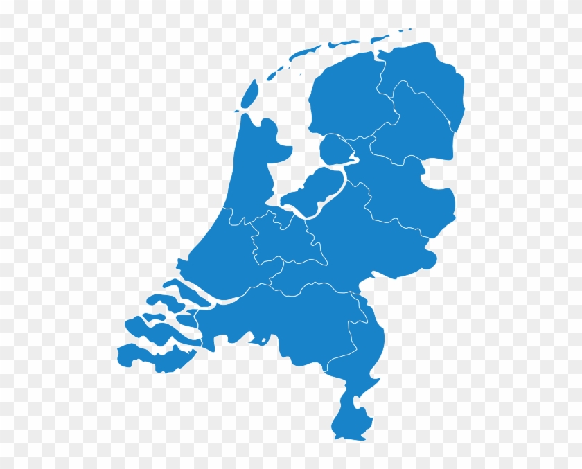 Blauwe Kaart Van Nederland #398449