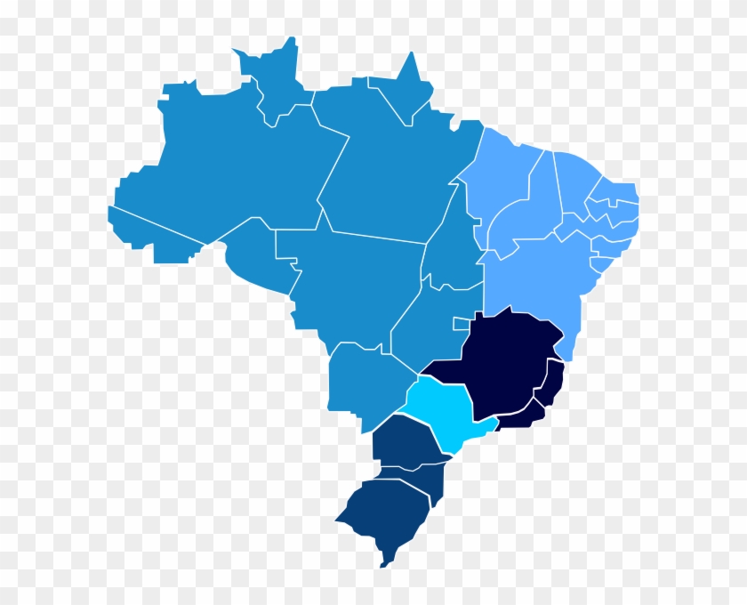 How To Set Use Mapa Brasil Regionais Svg Vector - Brazil 2014 Flag #398476