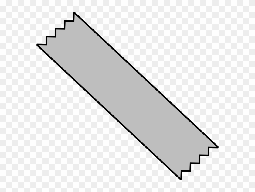 Gray Duct Tape Clip Art At Clker Com Vector Clip Art - Duct Tape Clipart #398547