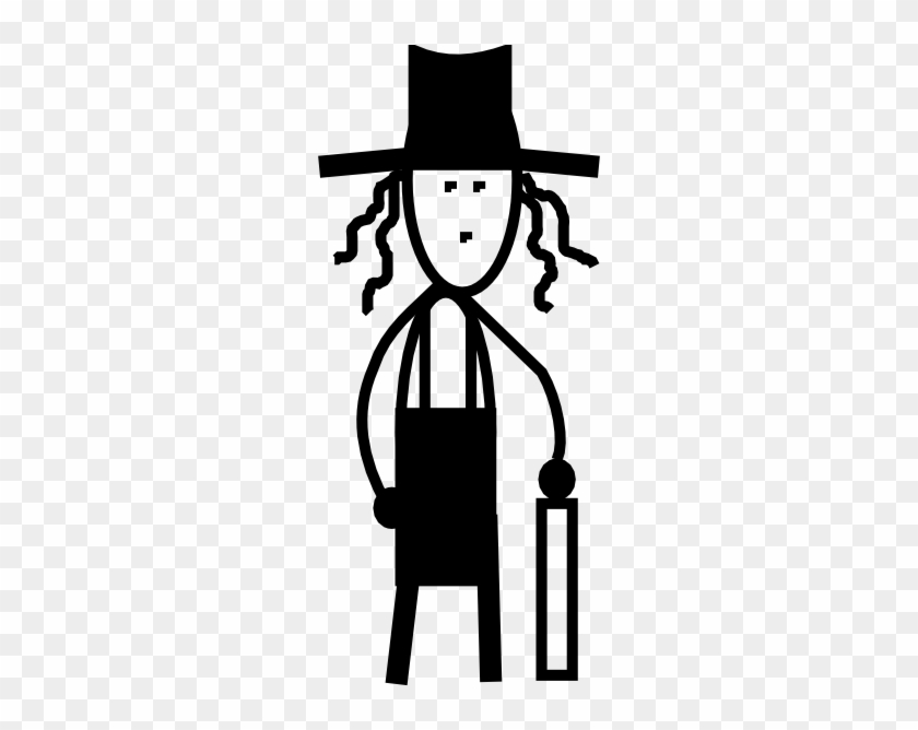 Stickman Schoolboy With Schoolbag Clip Art - Stickman Schoolboy With Schoolbag Clip Art #398556