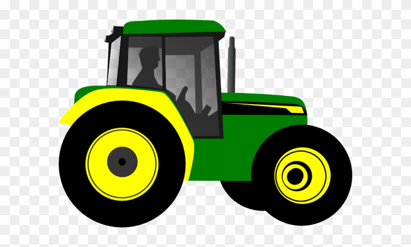 Cartoon Tractor Clipart - Red Tractor Clip Art #398629