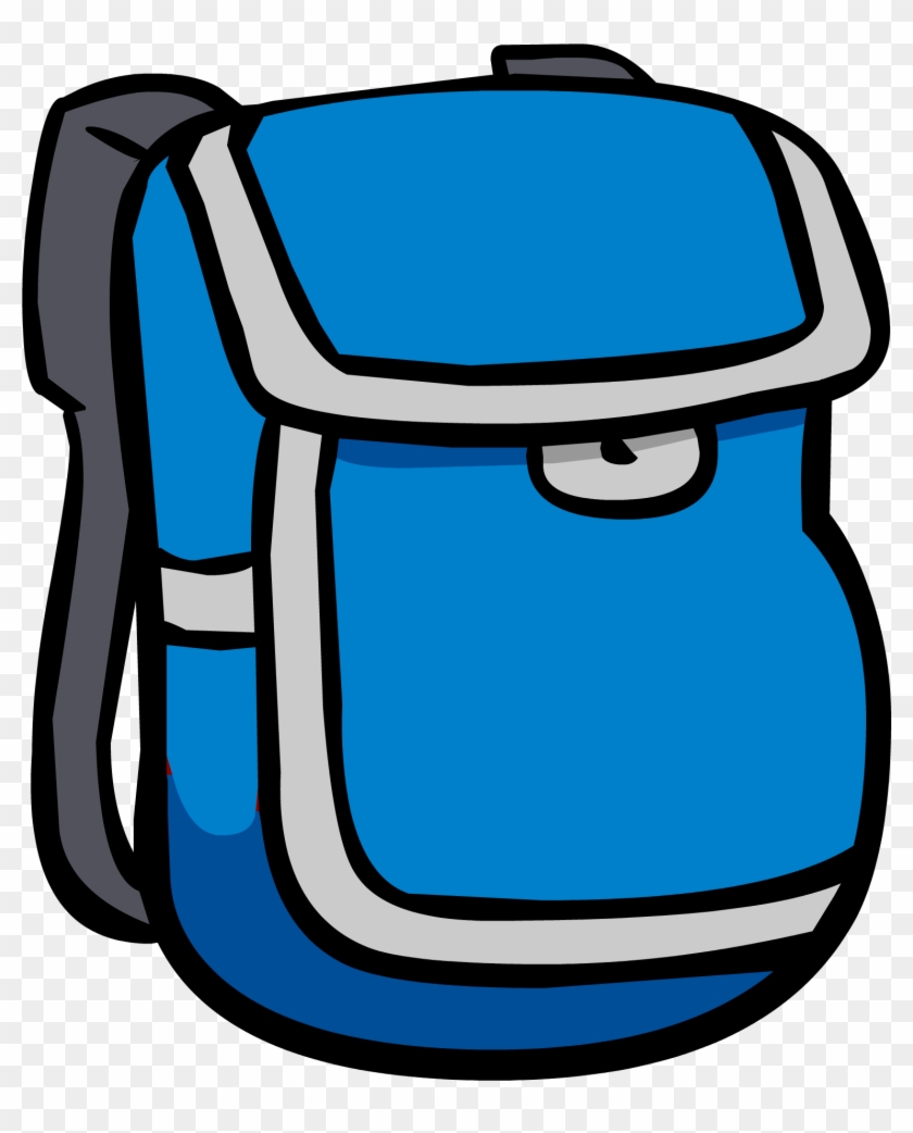 Blue Backpack Icon 312 - Red Backpack Cartoon #398660