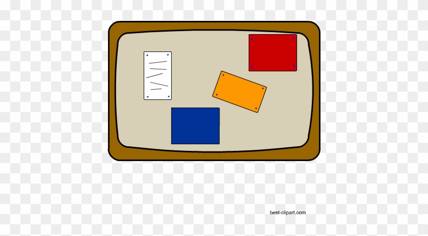 School Bulletin Board Clip Art Free - School #398642