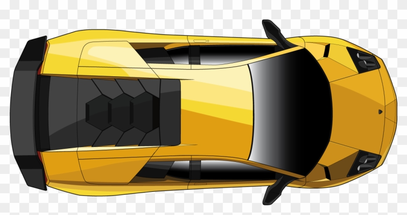 Race Car Top View - Lamborghini Murcielago Lp 670 4 #398792